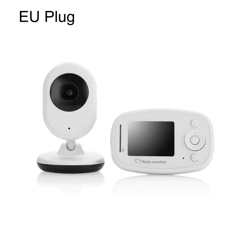 StyleB-EU Plug JUNEJOUR VB603 радионяня 3,2 ''ЖК-экран беспроводной детский фотоаппарат Автоматическое ночное видение контроль температуры аудио - Цвет: StyleB-EU Plug