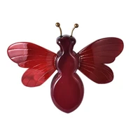 blucome kawaii acrylic insect bee brooches for women men animal corsage rhinestone brooch hijab pins gift scarf buckle