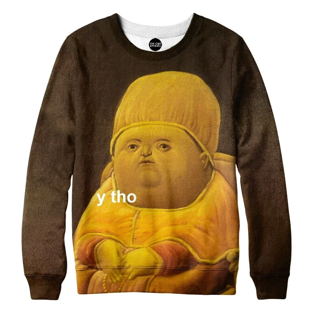 

Y THO SWEATSHIRT Hip Hop Fashion Plus Size 5XL Harajuku Fashion