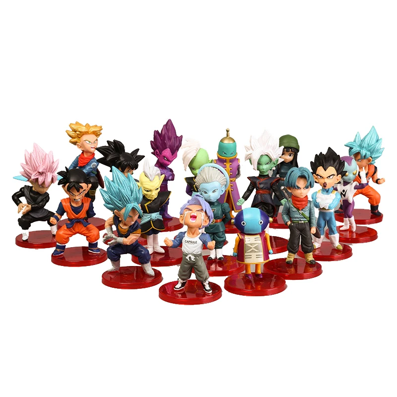 Фигурка героя аниме Драконий жемчуг Z Сон Гоку фигма торанкусу Вегета Q версия