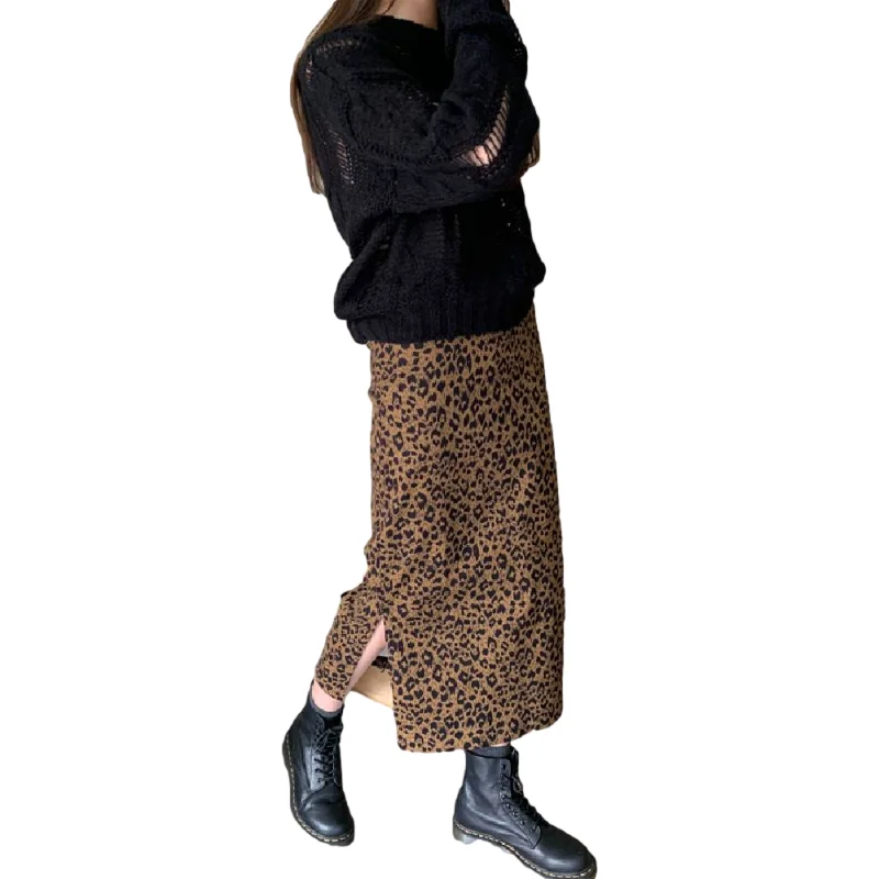 

New Overszie Women Sweater 2 Piece Sets Elegnat Knitted Suits Female Knitting Sweaters Vintage Womens Skirts High Waist Autumn