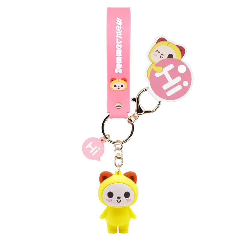 

Keychains Accessories Cute Little Animal Key Chains New Year Gifts For Your Best Friend Car Bag Keychains Charms Jewelry Gifts