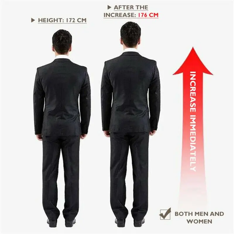 

Invisible Height Increase Insoles Shoes Shields Sneakers Protector Heel Pads Silicone Gel Lift Insole Breathable Heel Cushion