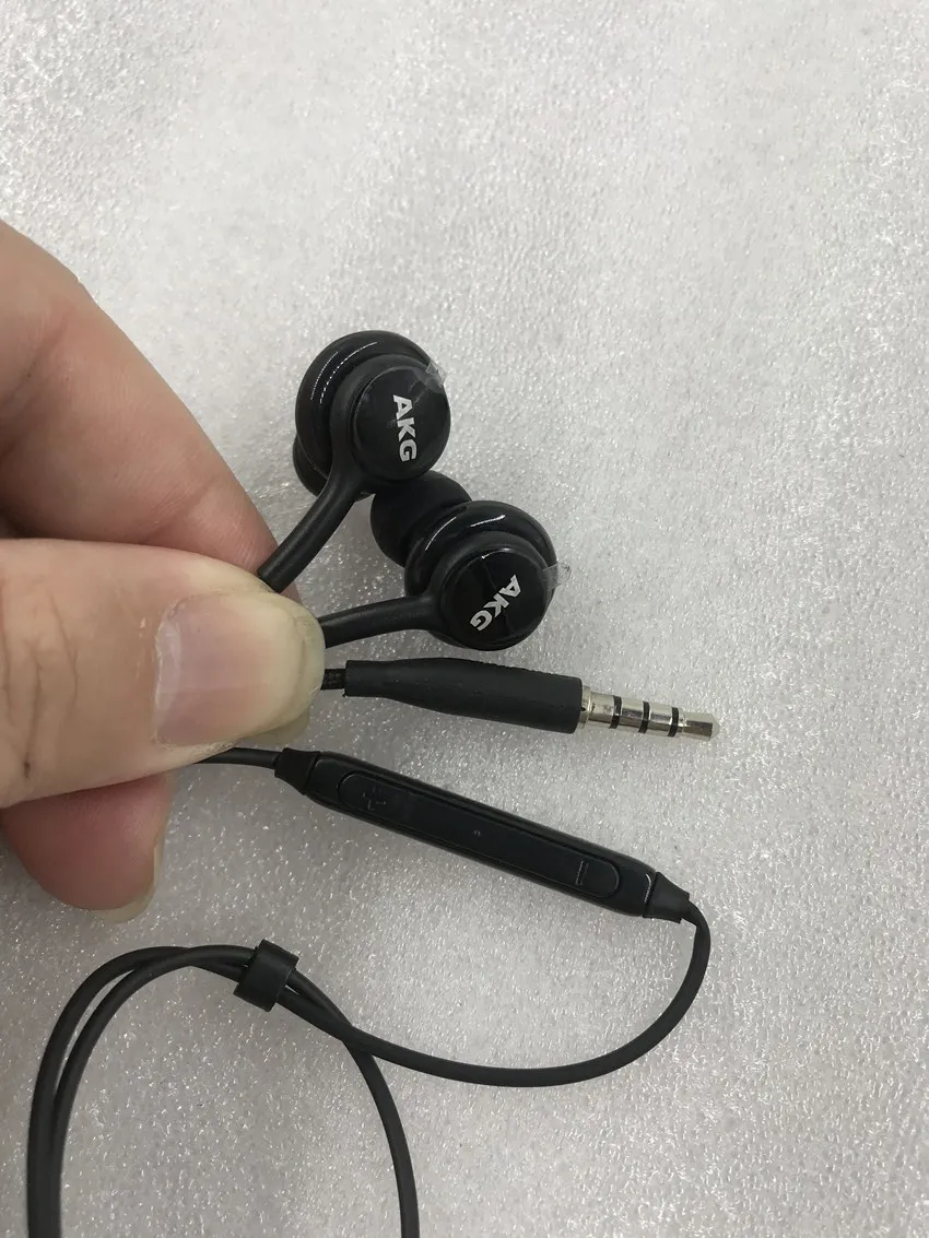 Оригинальный Samsung AKG Наушники EO-IG955 тесьма Шнур 3 5 мм вкладыши с