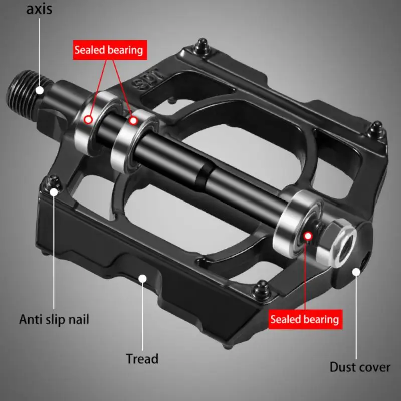 

Anti-slip Ultra-light Bicycle Pedal Quick Release Pedal Bearing Pedal Suitable For Mountain Road Bike Accessories