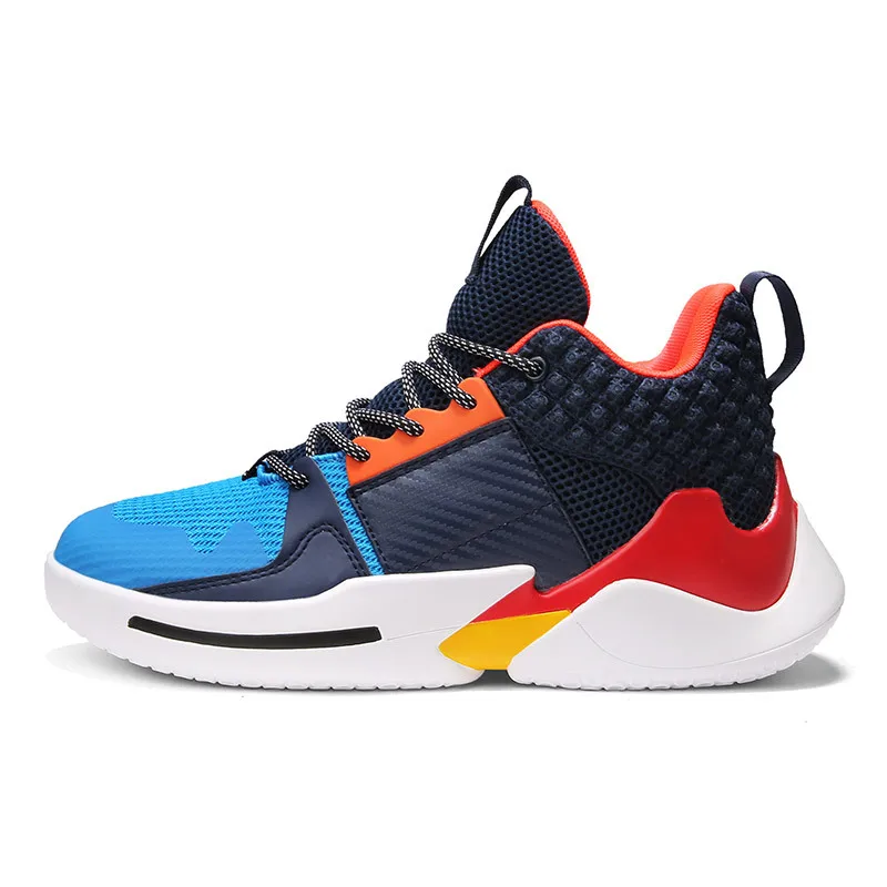 

Basketball shoes men's high top leisure mandarin duck sports running shoes men's shock absorption and wear resistance