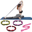 Женские эластичные ленты для йоги, тянущиеся ленты из полиэстера и латекса для йоги, 5 шт.