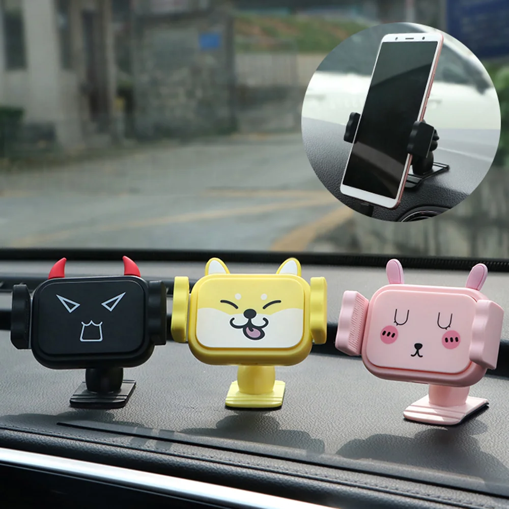 Милое крепление сотового телефона для приборной панели автомобиля домашних
