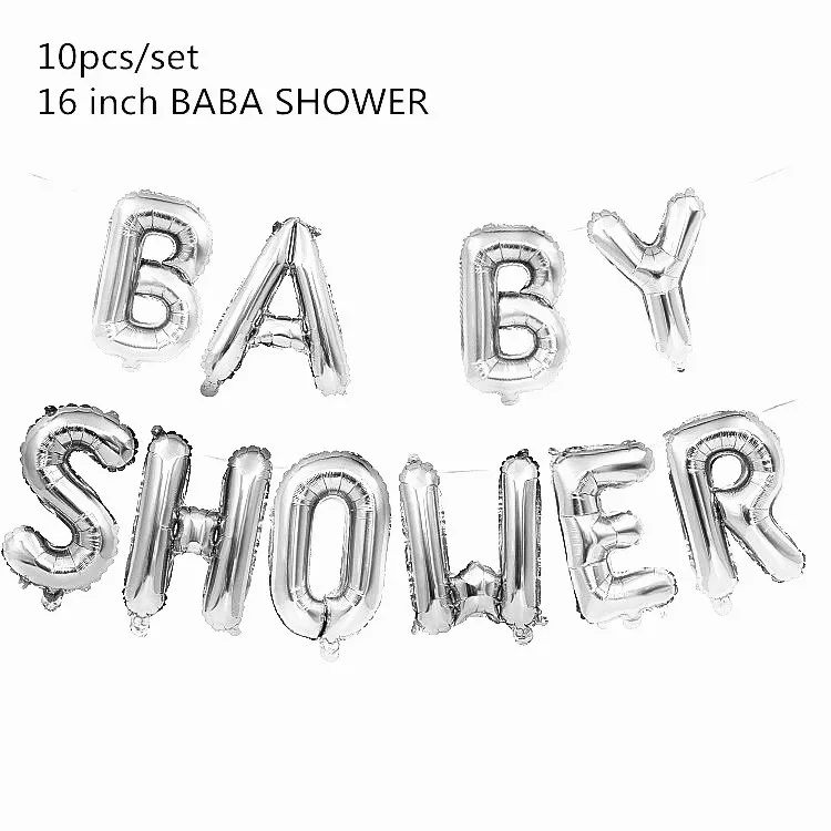 Большой один ребенок мальчик девочка скрипт шар из фольги детский душ 1 день