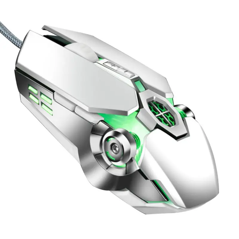 New USB Gaming Mouse High Definition 4000DPI RGB LED Light Optical Corded Mice | Компьютеры и офис