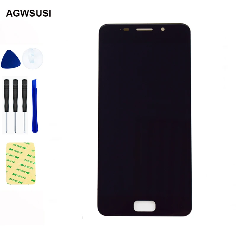 ЖК экран для ASUS Zenfone 3S Max ZC521TL X00GD сенсорный дигитайзер панель стекло в сборе|Экраны