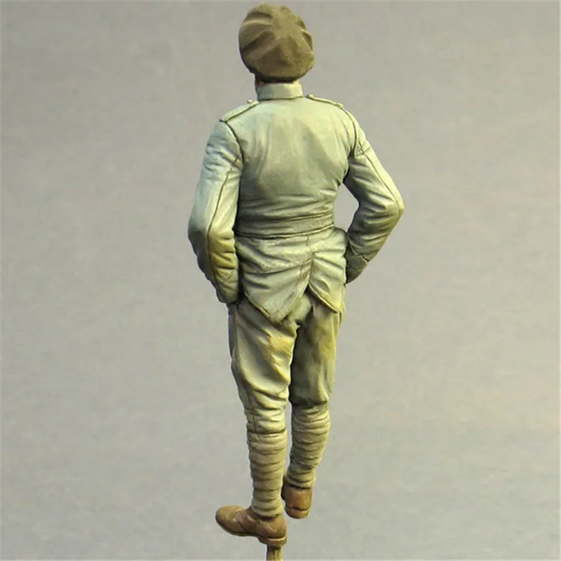 Фигурка из смолы 1/35 Масштаб Модель комплект WWI французский Танк солдат GK