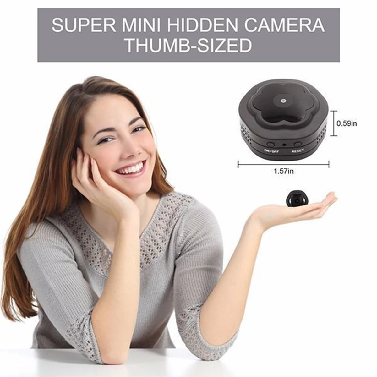 

Wireless WIFI Camera 1080P Infrared Night Camera with Motion Detection for Home Monitoring