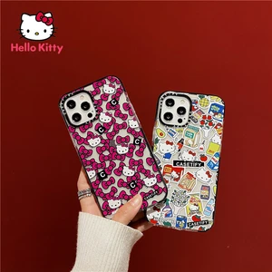 Hello Kitty Cartoon Anti drop Phone Case for iPhone13 13Pro 13Promax 12 12Pro Max 11 Pro X XS MAX XR 7 8 Plus Cover