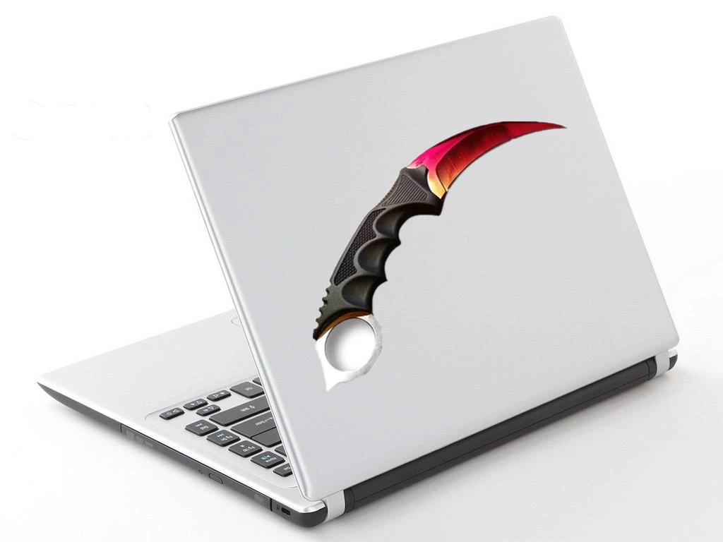 Креативные автомобильные наклейки с ножом и графикой для Karambit красочные модные