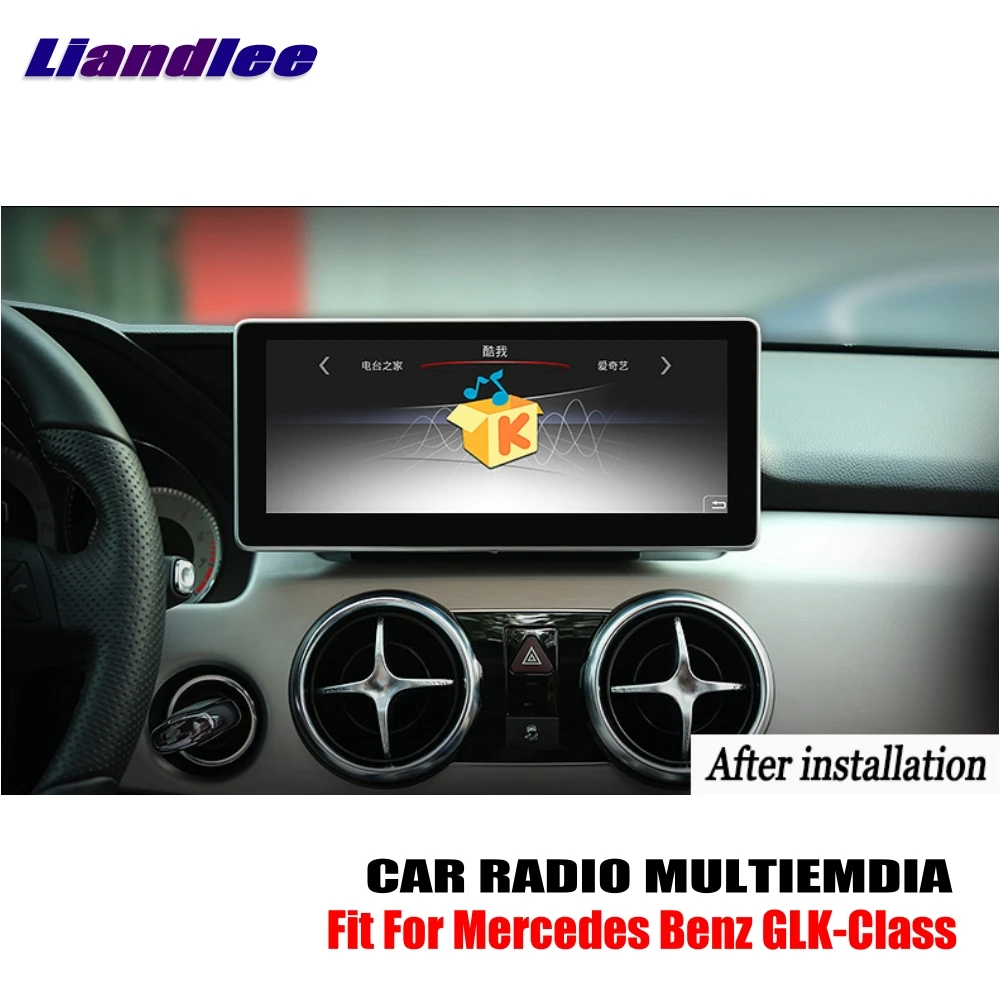 Liandlee для Mercedes Benz GLK Class X204 2012 ~ 2015 Android автомобильный радиоплеер GPS навигация карты