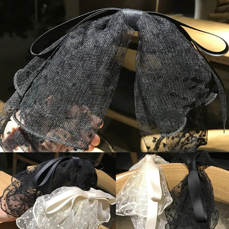 Детский головной убор в горошек с оборками для косплея | Тематическая одежда и