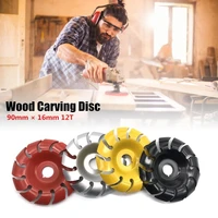 power wood carving disc angle grinder woodworking turbo round sanding wood plastic carving tool material removal disc tools
