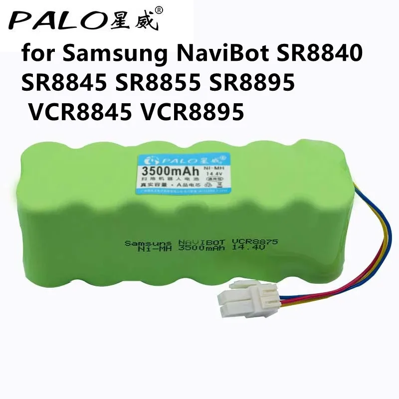 Аккумулятор PALO NI-MH 14 4 в 2000/3500/4500 мАч для пылесоса iRobot Roomba / yijie Neato Botvac Samsung NaviBot |