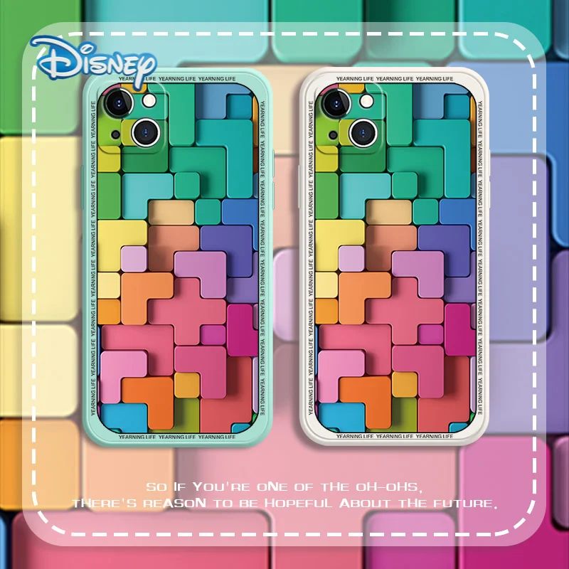 

Creative Colorful Mobile Phone Case for iPhone 13 13Pro 13Promax Mini pro max Plus Cute All Inclusive Back Covers