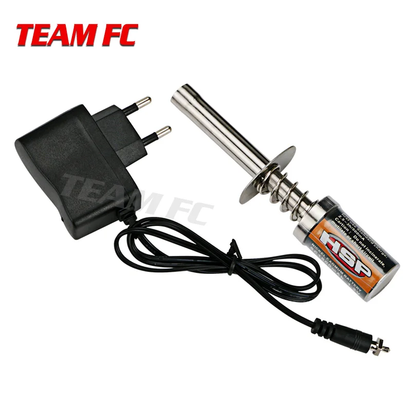 HSP Gas RC Nitro двигатель двигателя свечение 1 2 в 1/8 мА 1/10 перезаряжаемая свеча