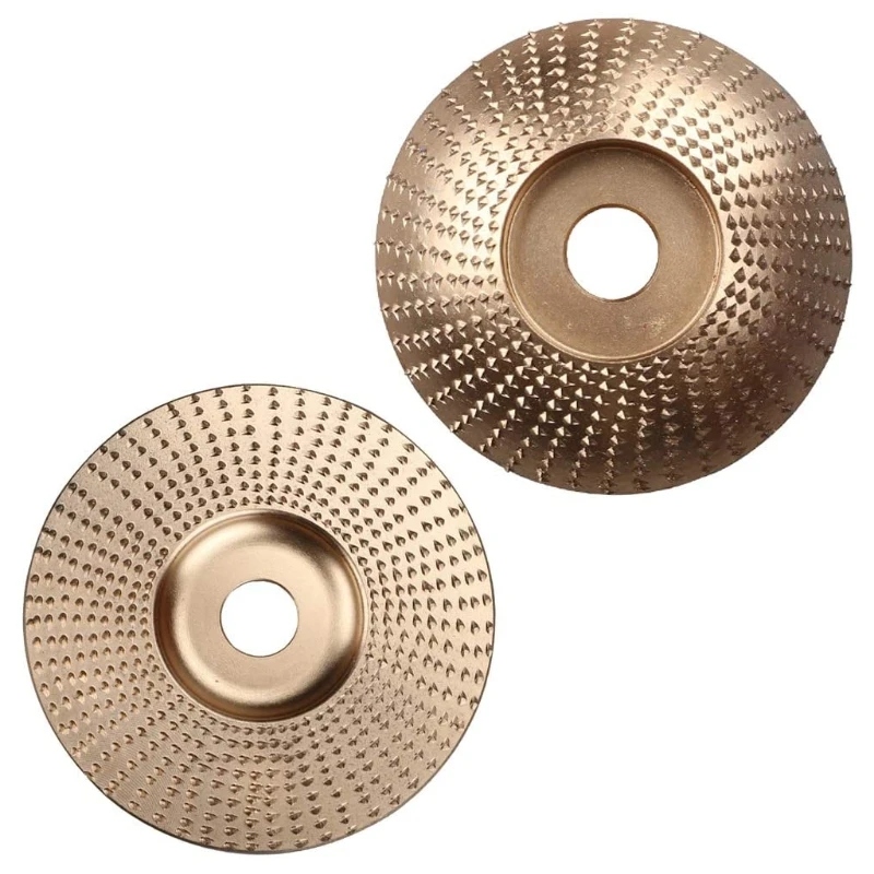 

Шлифовальный круг для угловой шлифовальной машины, набор из 2 абразивных насадок 16 мм, для работ по дереву