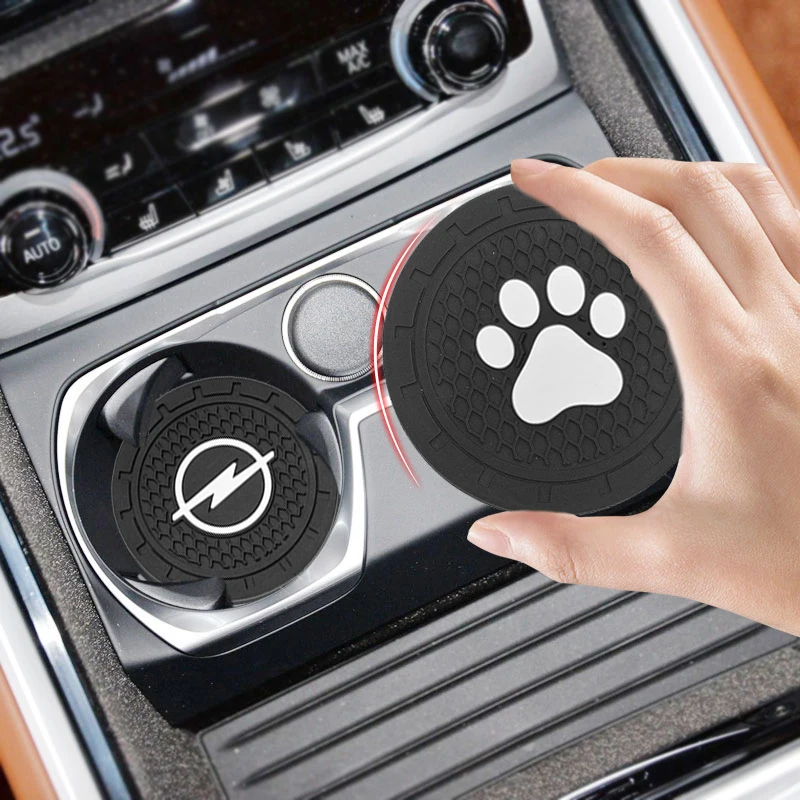 New Car Non-Slip Coaster Silicone Mat Accessories Goods For Chevrolet Camaro SS Sport Cruze Captiva Aveo Lacetti Auto Gadget | Автомобили