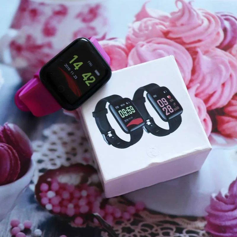 

Fashion Children's Smart Bracelet Fitness Pedometer Wristband Heart Rate Blood Pressure Monitoring Smart Watch For Boys Girls