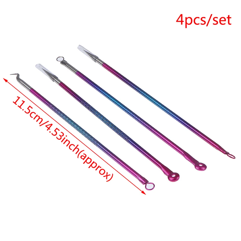 4 шт. набор инструментов для удаления черных точек из нержавеющей стали |