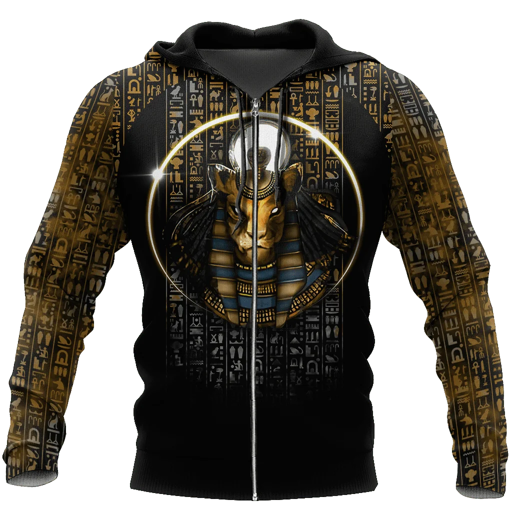 Модная толстовка с 3D-принтом богов Египта стиль Харадзюку Толстовка для мужчин и