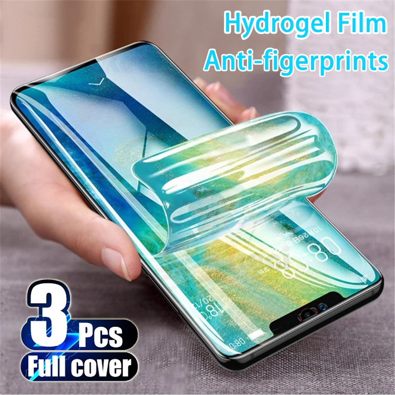 

3/2/1 Pcs Hydrogel Film for Huawei P30/40 30Pro/40Pro 40ProPlus Mate30/40 30/40Pro 40ProPlus Nova 8 Nova7/8Pro Screen Protector