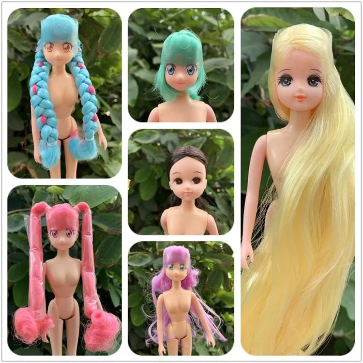 Rare Limited Edition Licca Doll Toy Head Original Cartoon Girls Boys DIY Dressing Hair Toys Collection Cute | Игрушки и хобби