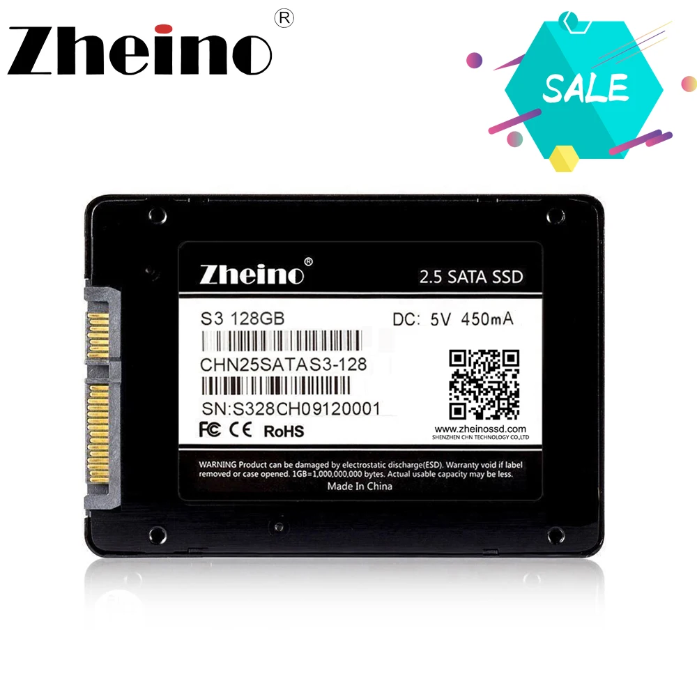 Твердотельный накопитель Zheino 2 5 дюйма SATA3 SSD 120 ГБ 128 256 512 | Компьютеры и офис
