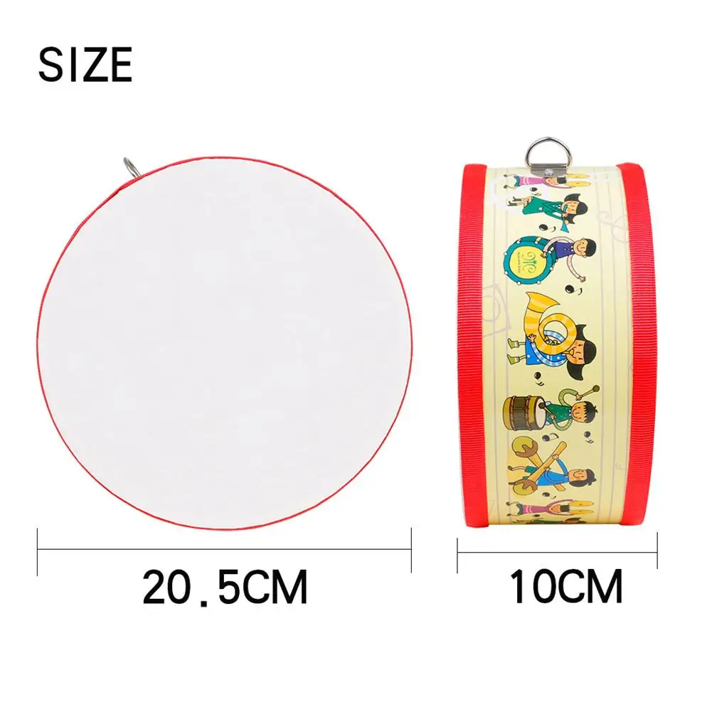 

Children's Drum Double-sided Drum Colorful Kid Music Educational Toy