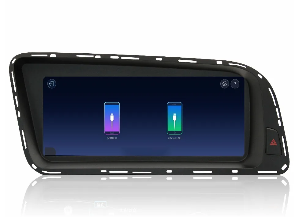 AISINIMI Android 8,0 автомобильный Dvd Navi плеер для автомобиля AUDI Q5 2009- монитор Дисплей gps аудио стерео Авто сенсорный экран все в одном ПК