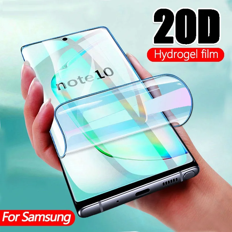 Гидрогелевая пленка для Samsung Galaxy S20 S21 S8 S9 S10 Plus Note 20 10 Ultra A51 A71 A50 A70 A20E A20 A7 | Мобильные