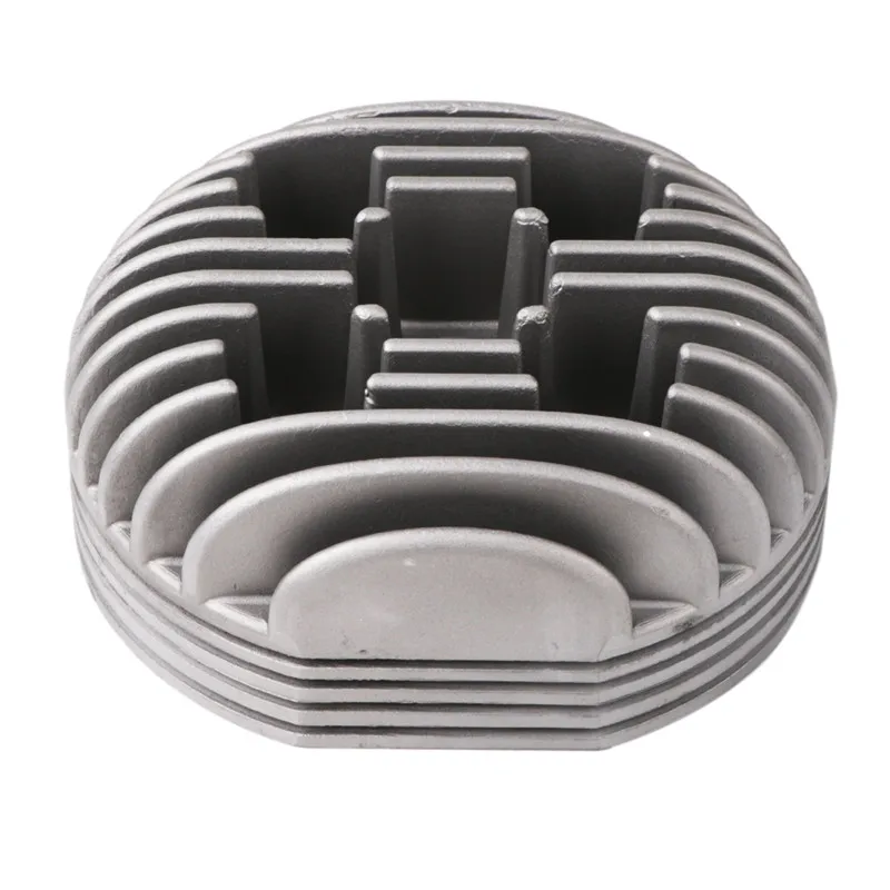 Новинка серебристая гоночная цилиндрическая головка цилиндра CNC 1 шт. замена