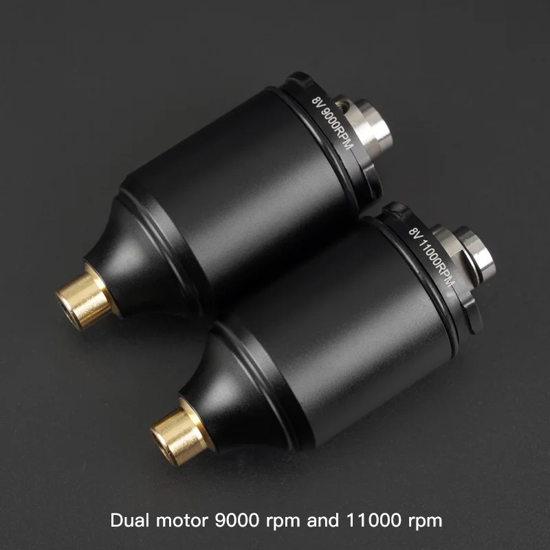 Набор для татуировок Dragonhawk вращающаяся машинка 2 двигателя блок питания иглы