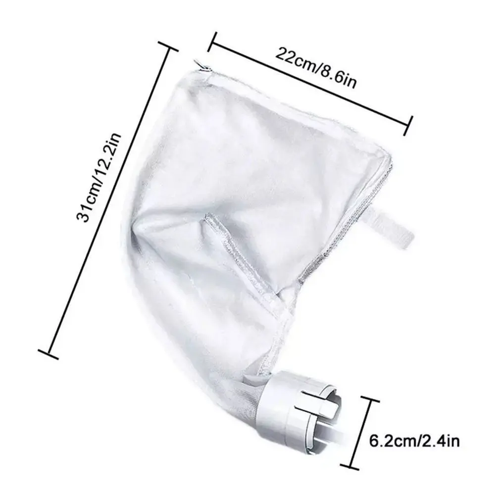 

Swimming pool filter vacuum bag Fabric Collect garbage Spa bath filter replacement parts Aquarium filter