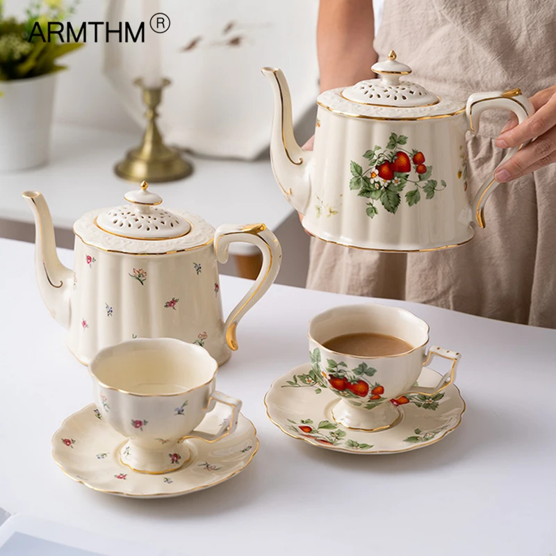 Винтажная кофейная чашка набор блюдец керамическая чайная Пномпень чайный