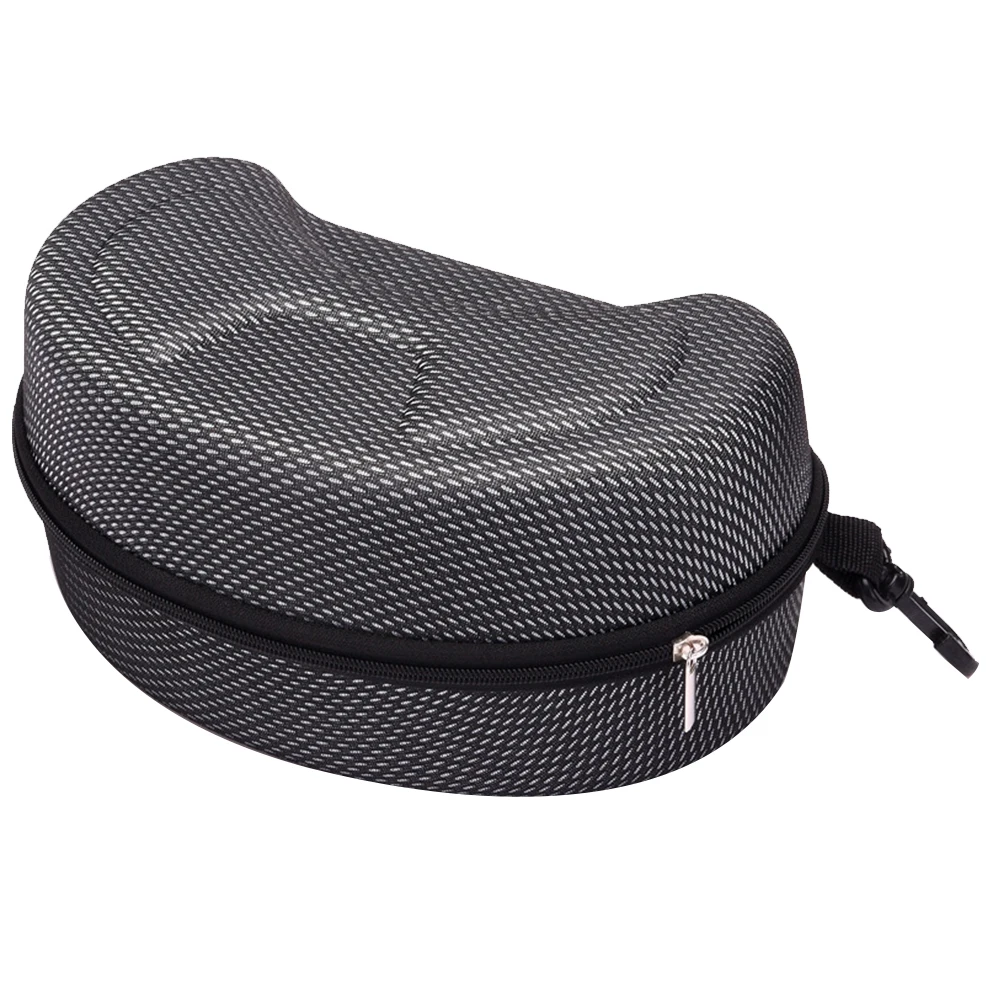 Жесткий уличный чехол на молнии без очков для лыжных Портативный пикника снега EVA