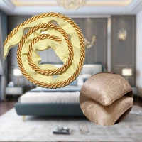 10m gold thick rope piping lip cord trim pillow cushion trim upholstery edging trim sewing supplies rectangle pillow cover