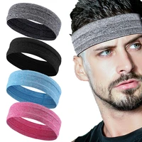 outdoor sports headband portable fitness hair bands man woman hair wrap brace elastic cycling yoga running exercising sweatband