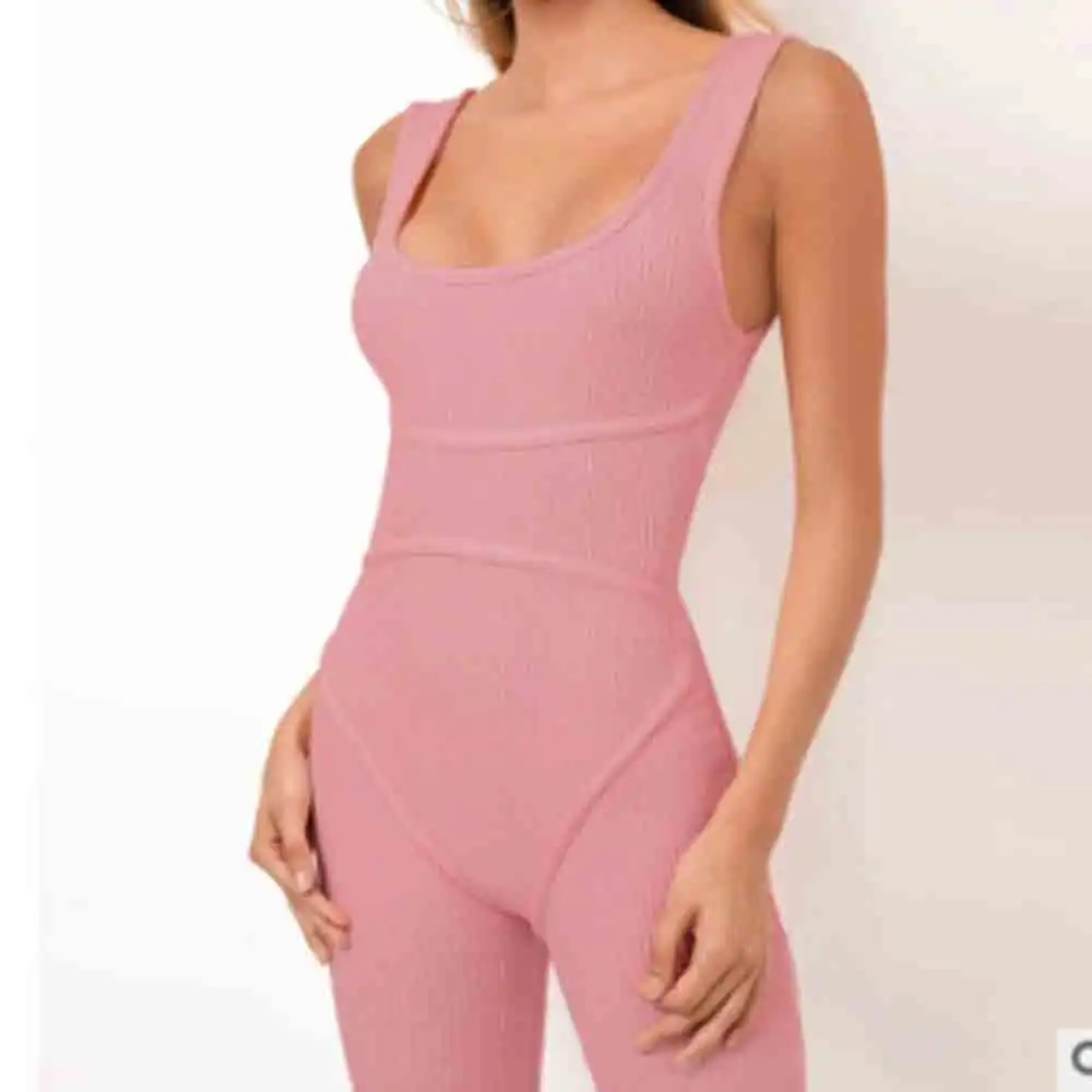 

sleeveless romper women fashion clothes playsuits low-neck elastic hight 2020 summer new skinny streetwear female outfit