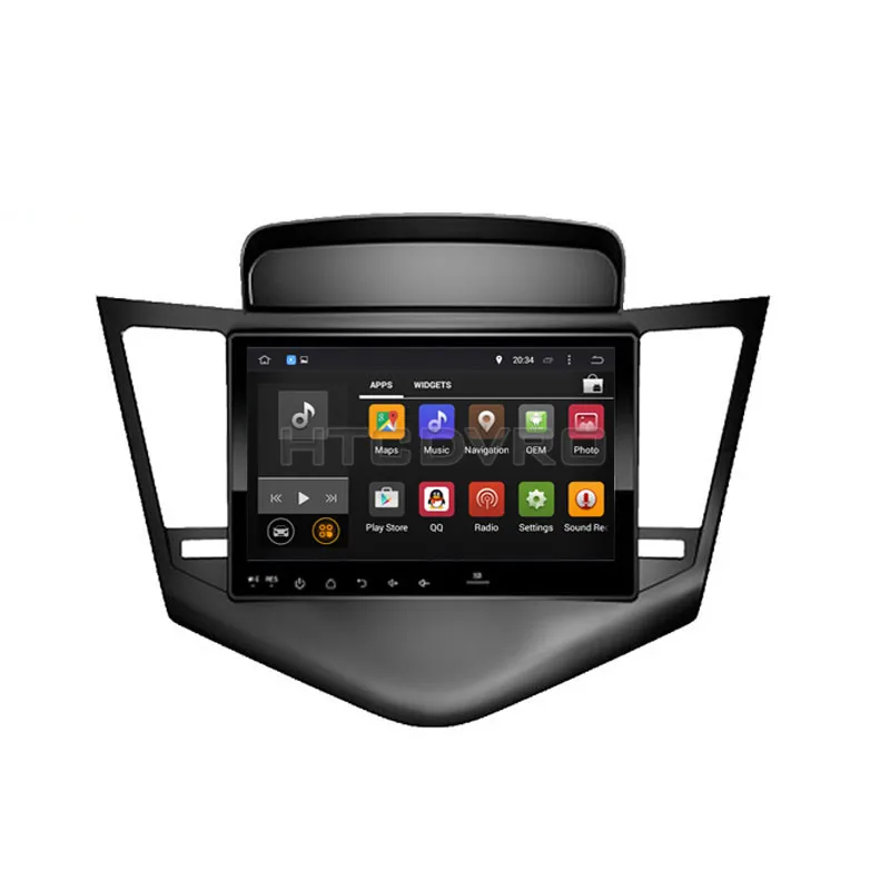 Автомобильный DVD-плеер YMODVHT 9 дюймов Восьмиядерный процессор 4 Гб + 32 ГБ Android 0 для