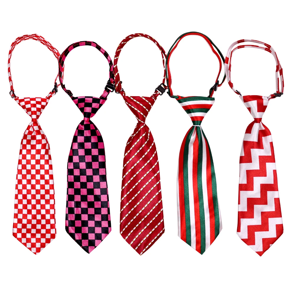 

30 Pcs Pet Accessories New Size Mix Pattern Pet Dog Necktie Adjustable Necktie For Middle Large Dog Puppy Dog Bow ties Supplier