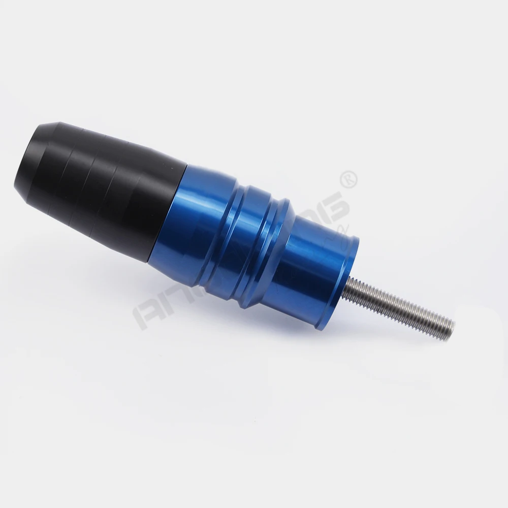 Бесплатная доставка шнек 8 мм для мотоцикла с ЧПУ черные алюминиевые ударные