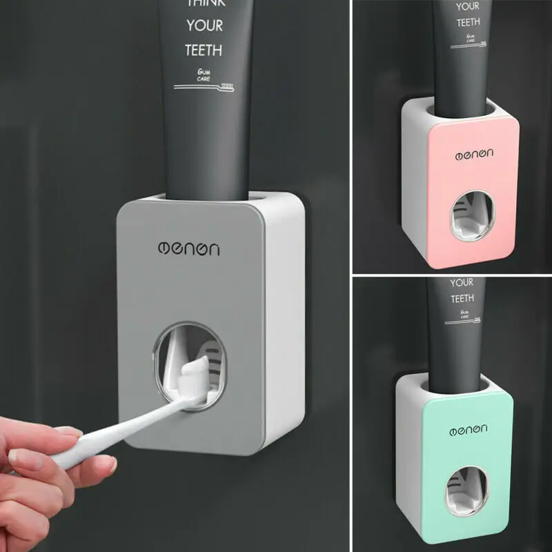 Настенный автоматический диспенсер для зубной пасты выдавливатель без
