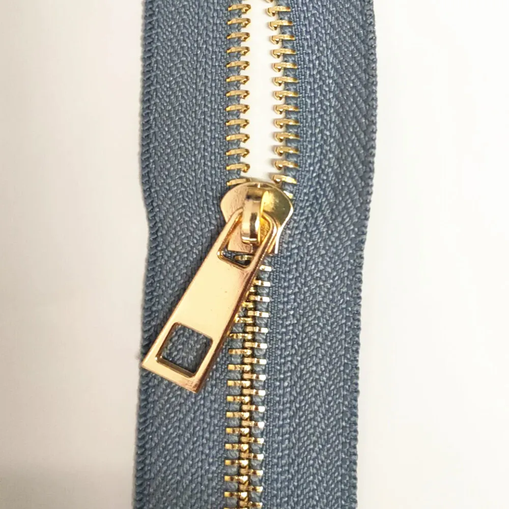 

20Pcs 5#Golden Brass Zipper Puller Is Used For Clothing And Home Luggage Metal Zipper Puller