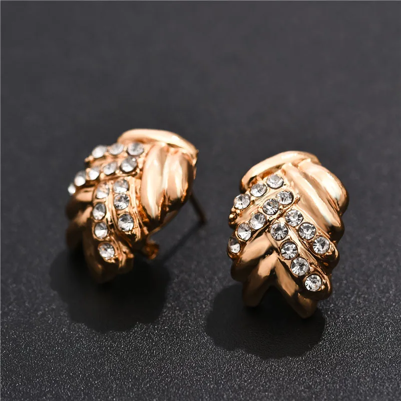 Африканская бижутерия модное геометрическое украшенное кристаллами ожерелье